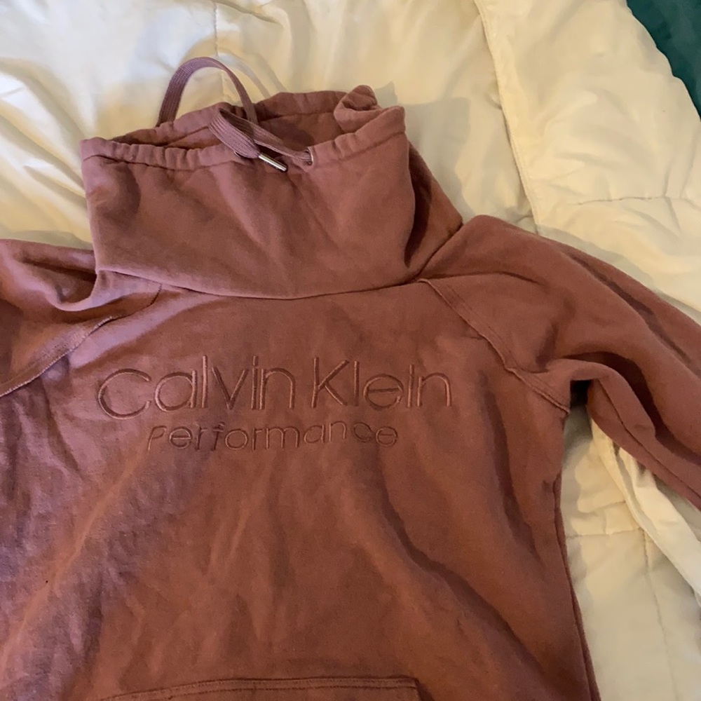 Pink Calvin sweatshirt